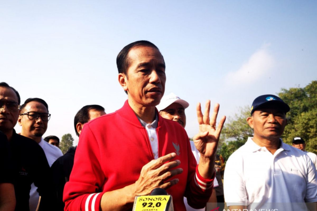 Kata Jokowi, kemajuan pengembangan empat destinasi wisata prioritas masih lambat
