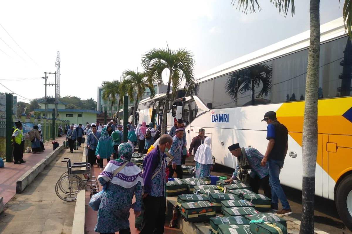 2.045 jamaah haji asal Lampung sudah kembali