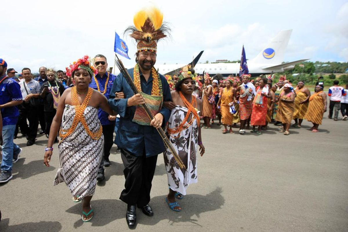 Surya Paloh : Persoalan Papua selesaikan dengan kekeluargaan