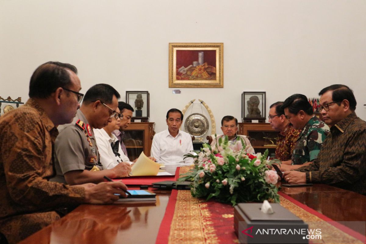 Presiden minta pulihkan keamanan dan ketertiban di Papua