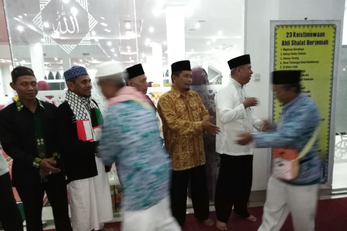 185 haji Tebing Tinggi tiba, satu meninggal dunia di Mekkah