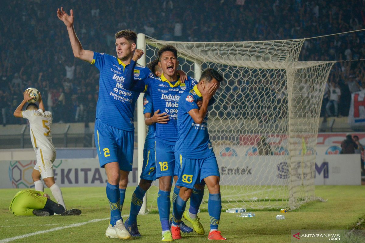 Persib akhiri krisis kemenangan usai tundukkan PSS Sleman 1-0