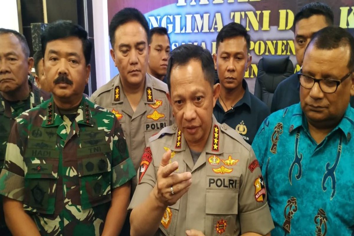 Kapolri akui sudah kerahkan ribuan personel amankan Jayapura