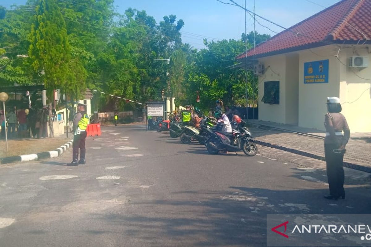 Operasi Patuh Menumbing 2019, Polantas Polres Bangka tilang 62 pelanggaran