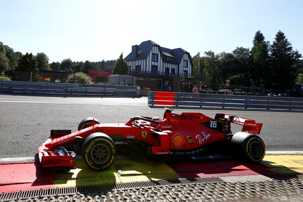 Ferrari dominasi sesi latihan GP Belgia