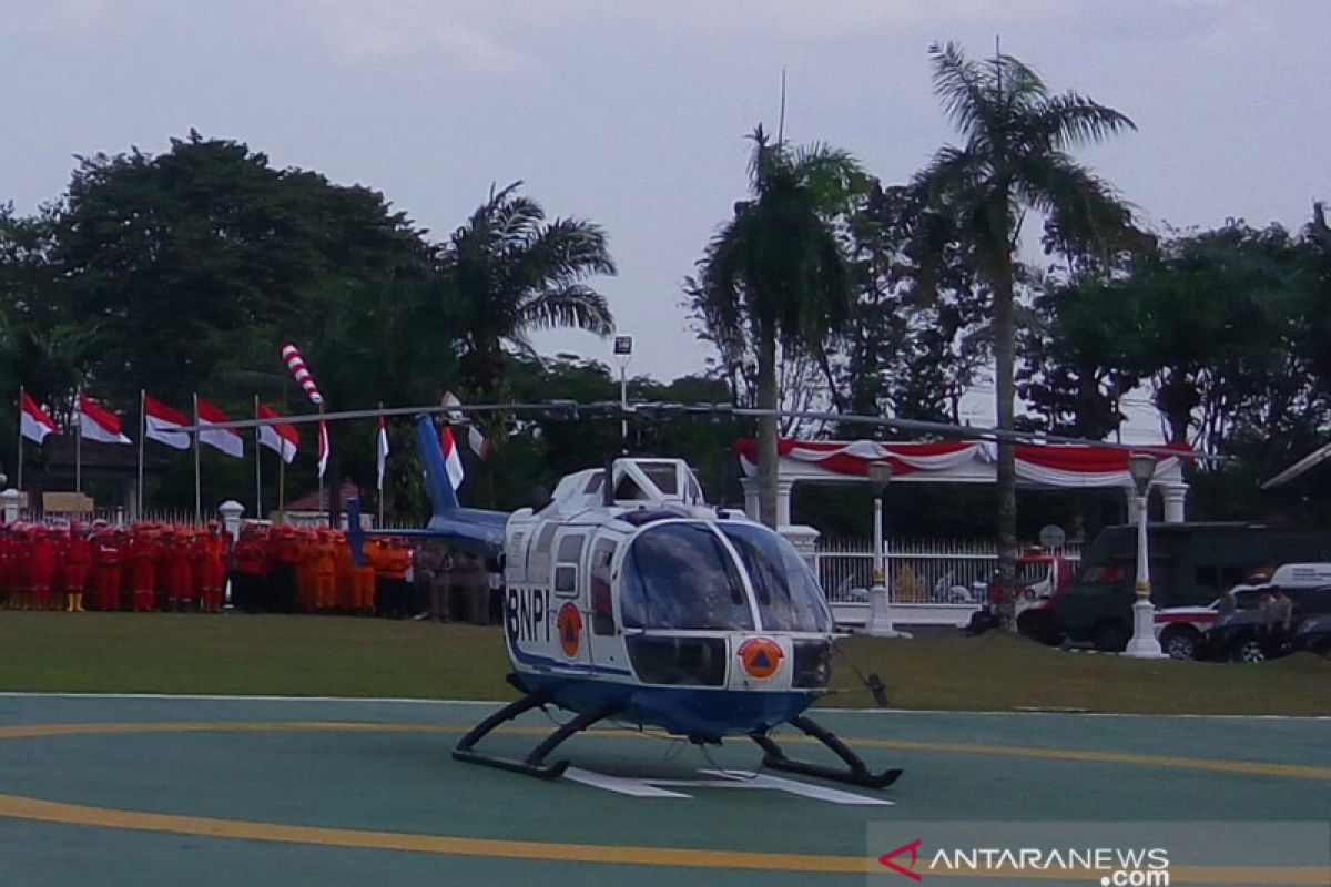 BPBD Sumsel kerahkan lima helikopter padamkan karhutla