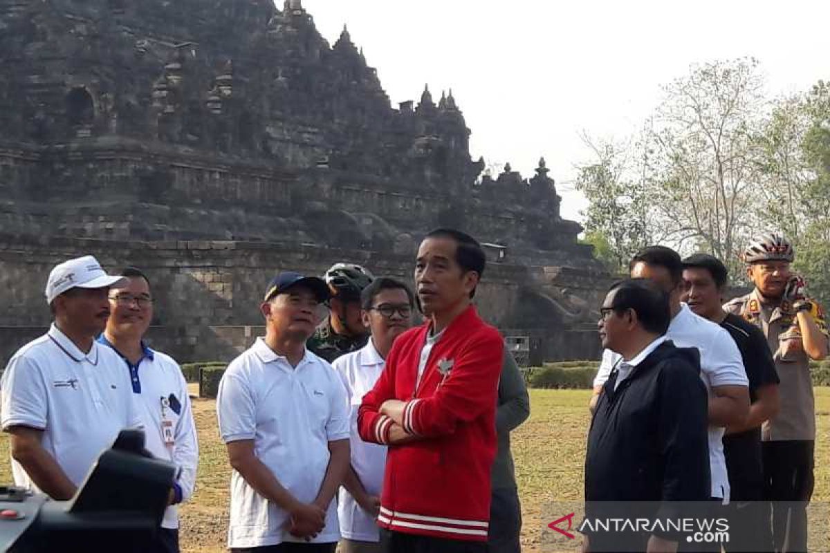Jokowi ingin penataan empat destinasi wisata prioritas tuntas 2020