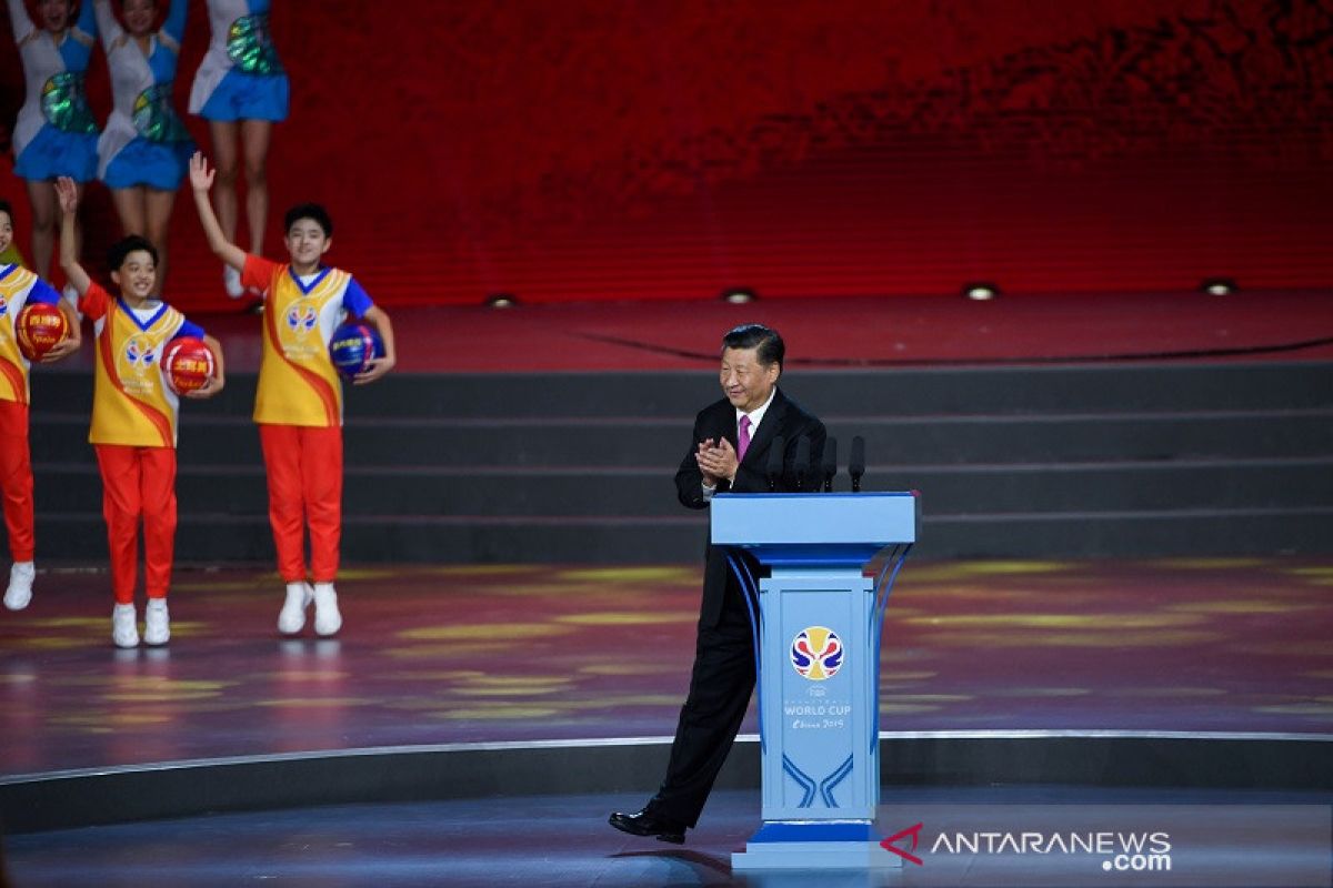 Presiden Xi Jinping buka Piala Dunia FIBA 2019