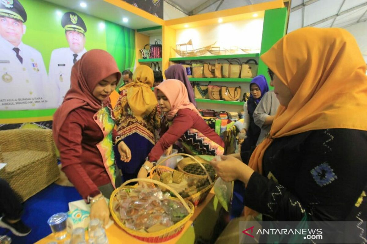 Pengunjung terkejut gulaan itik bisa diperoleh gratis di Kalsel Expo 2019