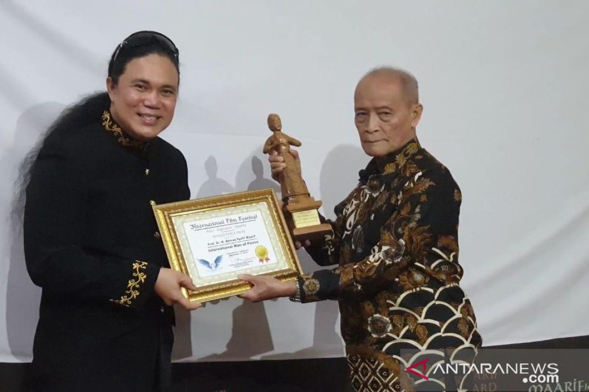 Buya Syafii Maarif raih penghargaan tokoh perdamaian dunia