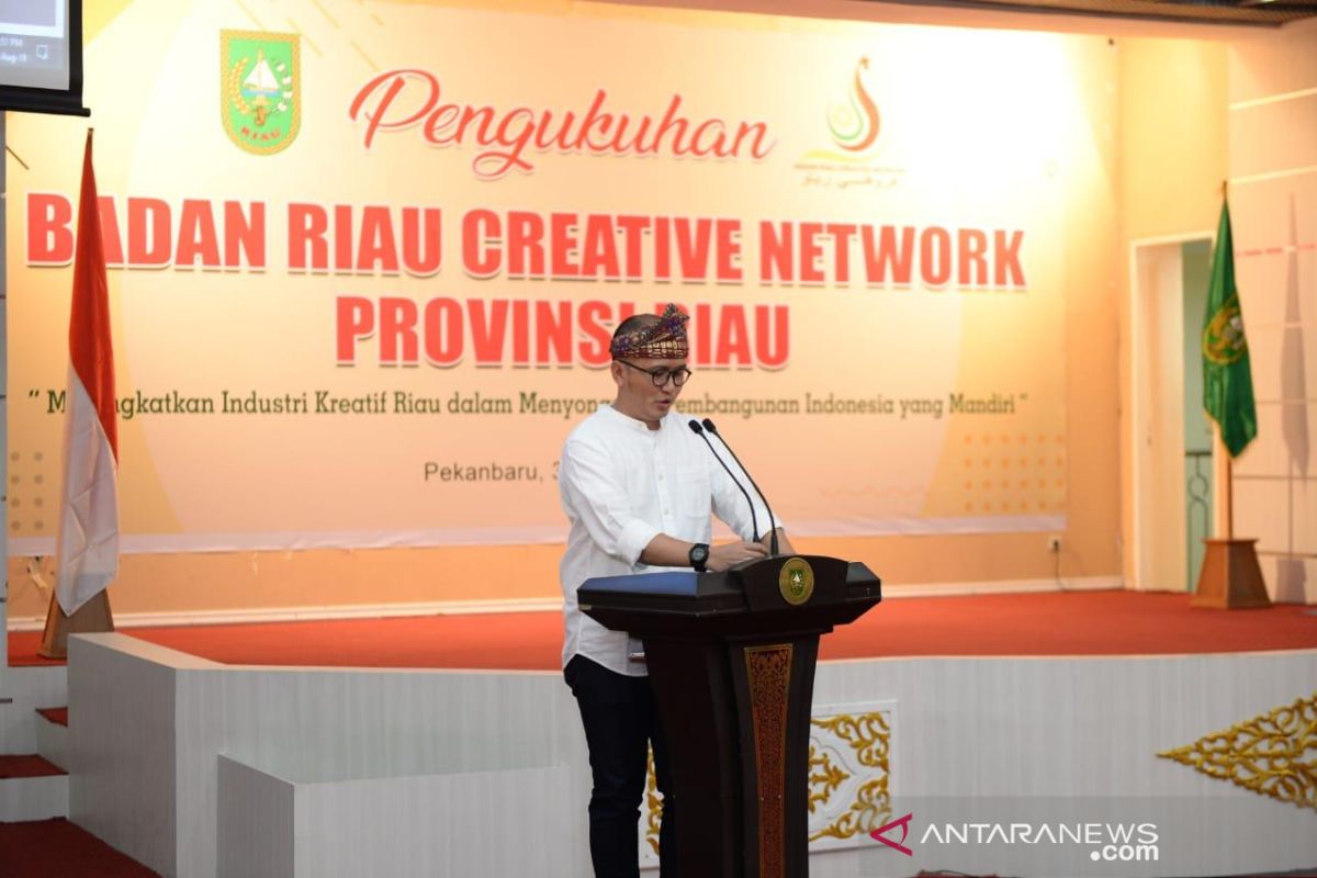 Badan Riau Creative Network dikukuhkan Gubernur. Ini manfaatnya