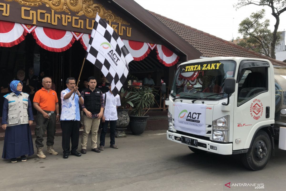 ACT Malang salurkan bantuan air bersih ke wilayah terdampak kekeringan