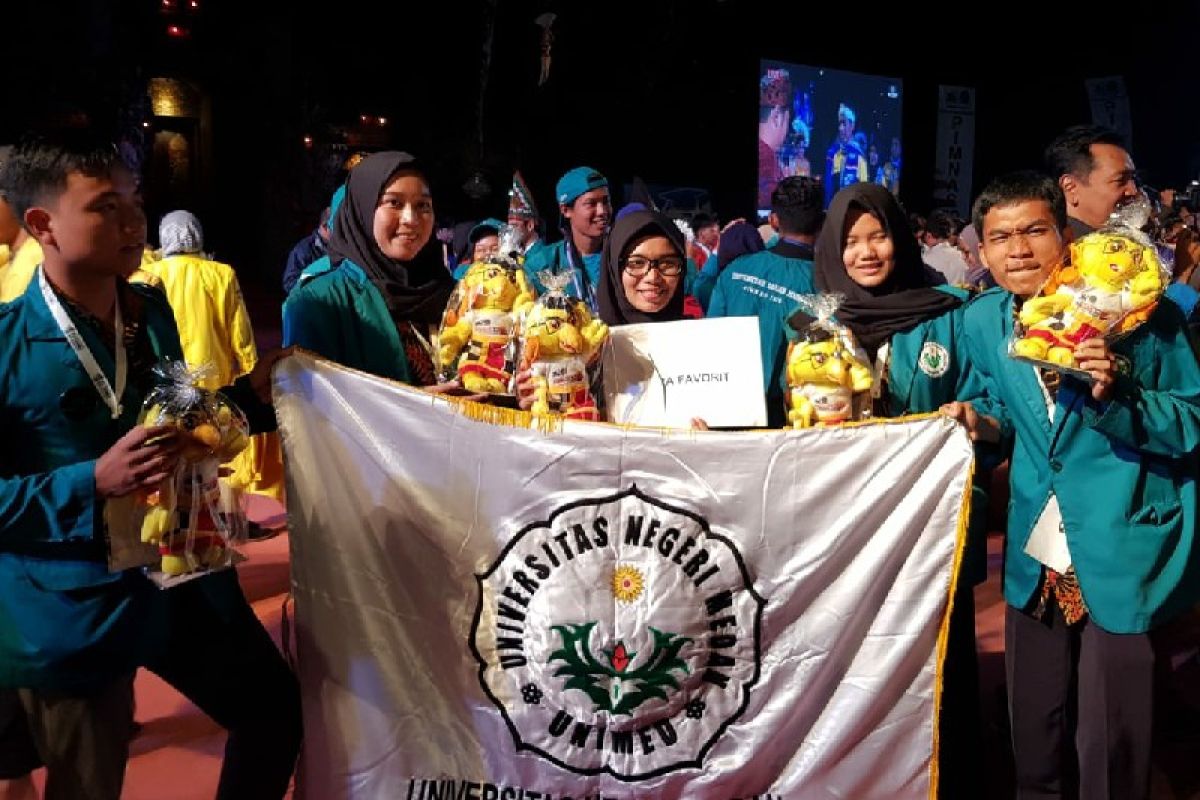 Unimed juara favorit Pimnas ke-32 di Bali