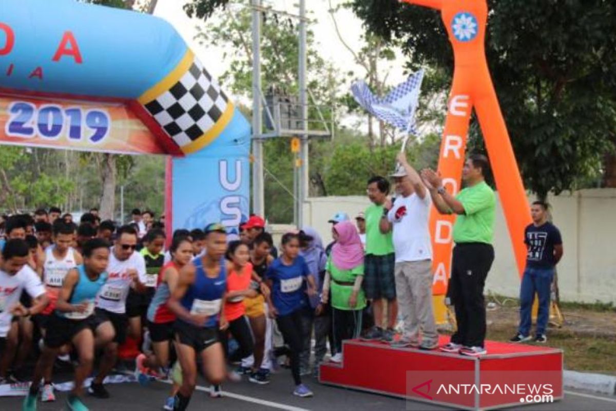 Gubernur Bangka Belitung lepas ribuan peserta Babel Run 2019