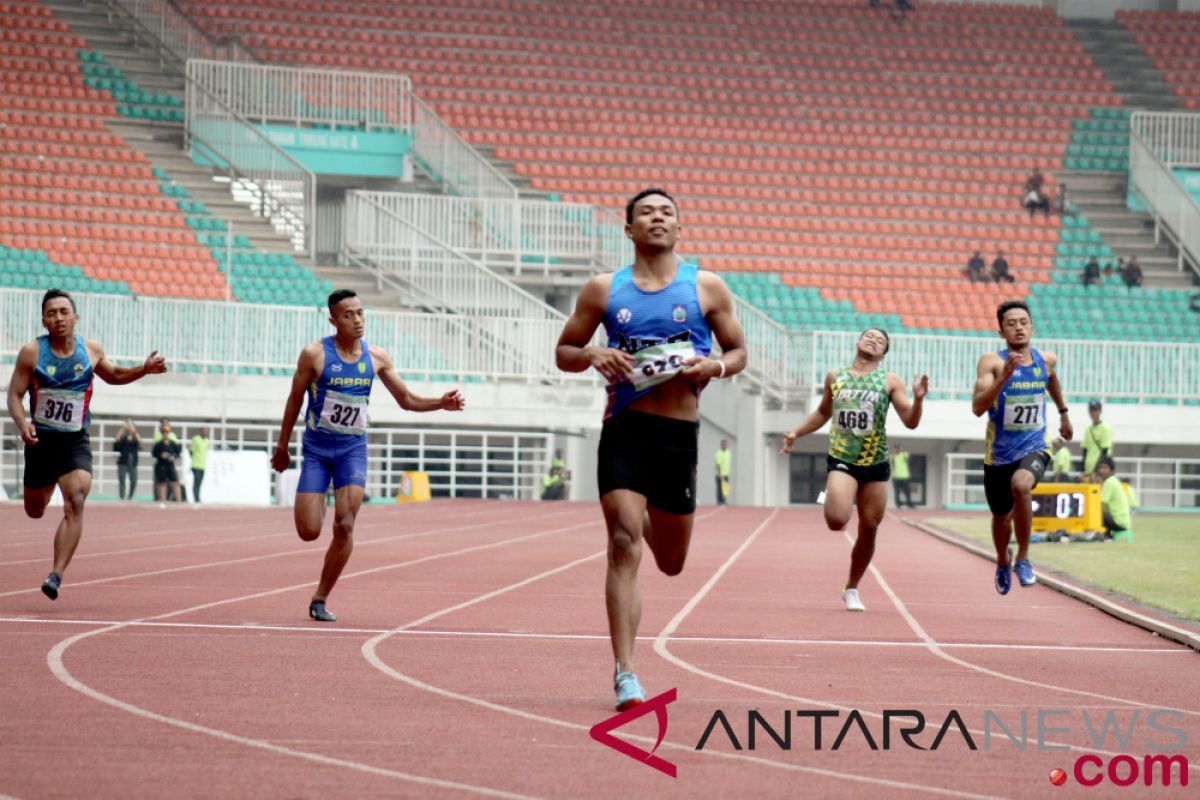 Zohri selesaikan lari 200 meter hanya 20.81 detik