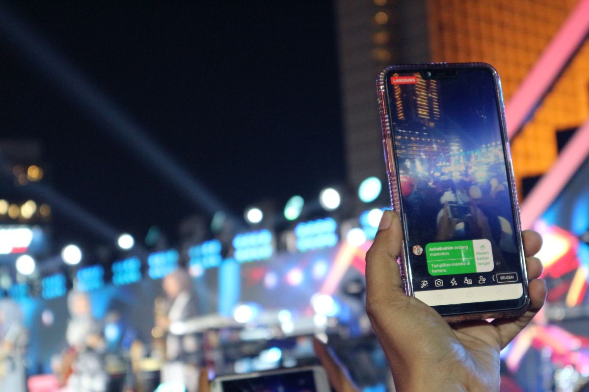 'Live' di sosmed jadi giat favorit pengunjung Jakarta Muharam Festival