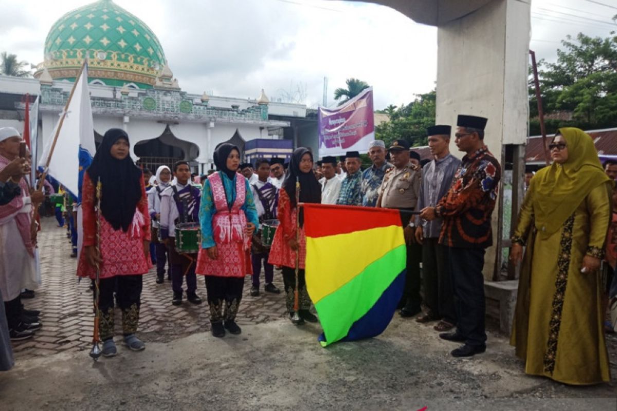 Pawai busana muslim meriahkan Tahun Baru Islam di Nagan Raya