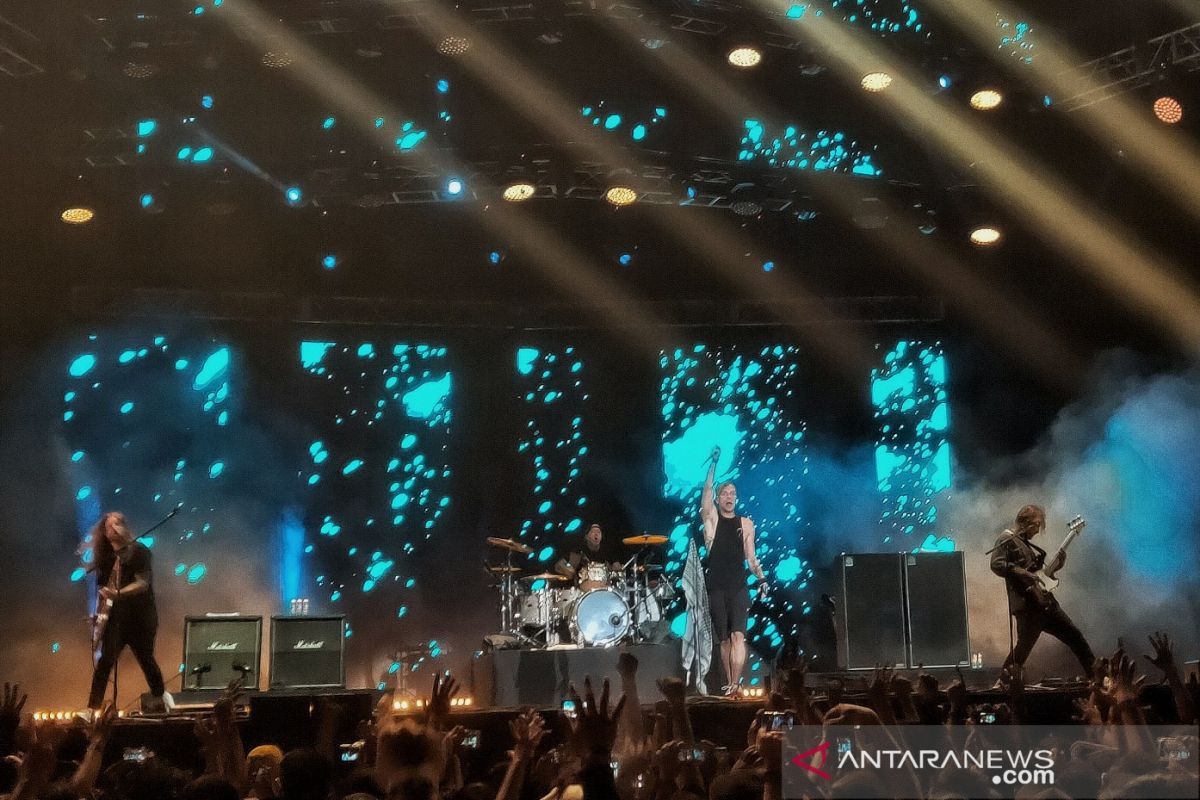 The Used tutup Hodgepodge Superfest 2019 hari pertama