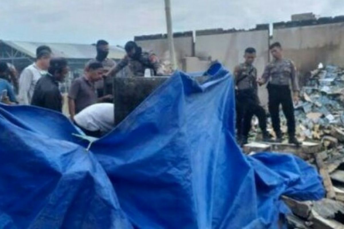 Polisi tangkap pelaku pembakaran Pasar Topoyo Mamuju Tengah