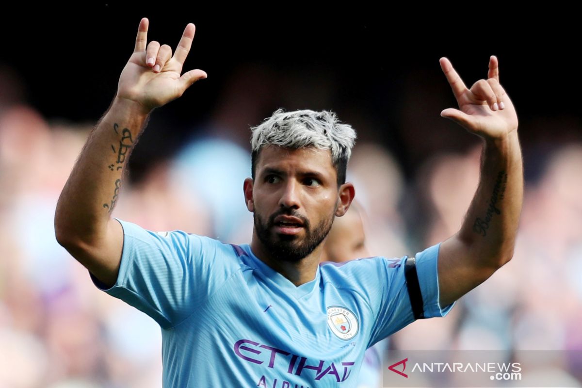 Liga Inggris: Sergio Aguero tegaskan City siap bersaing dengan Liverpool