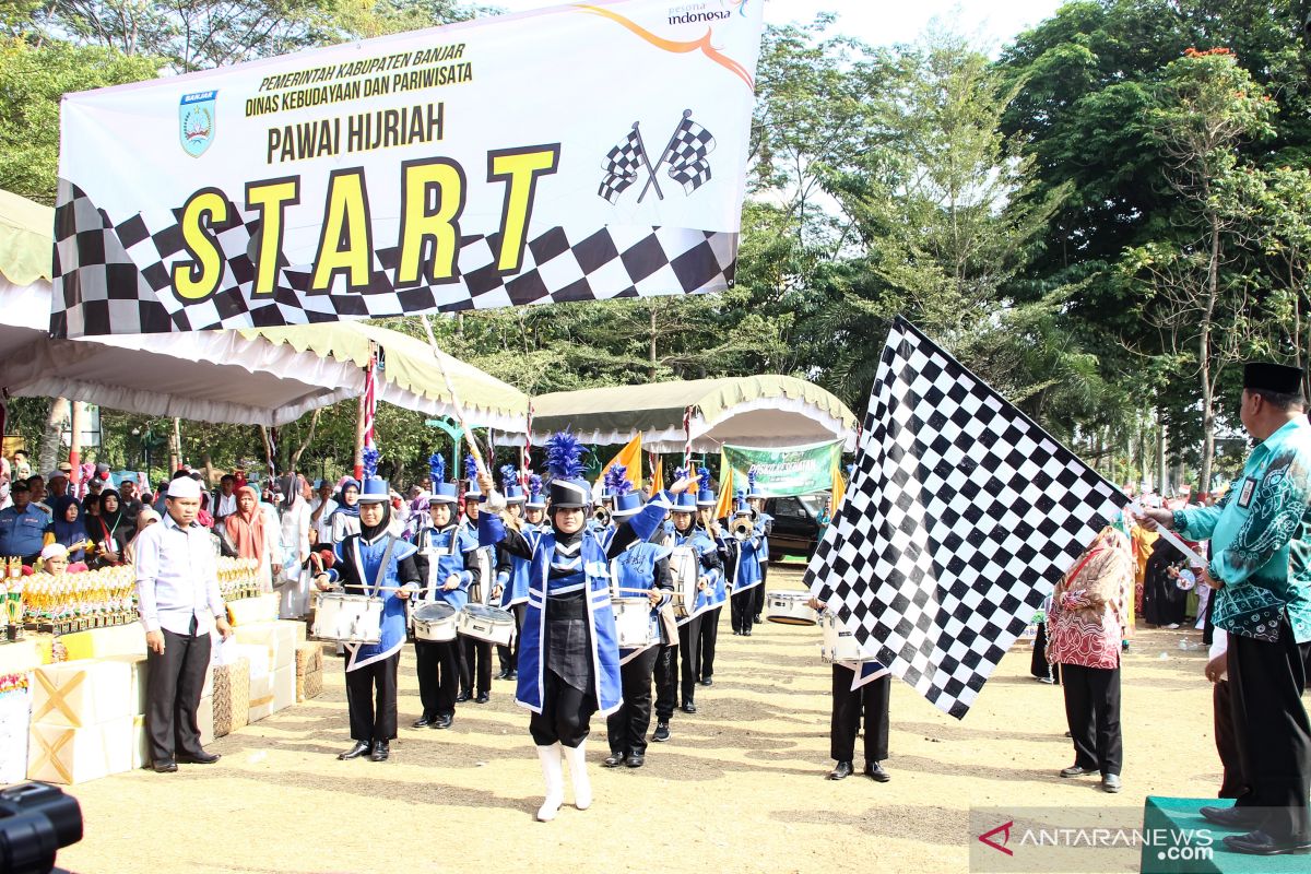 10.000 peserta semarakkan pawai Tahun Baru Islam di Banjar