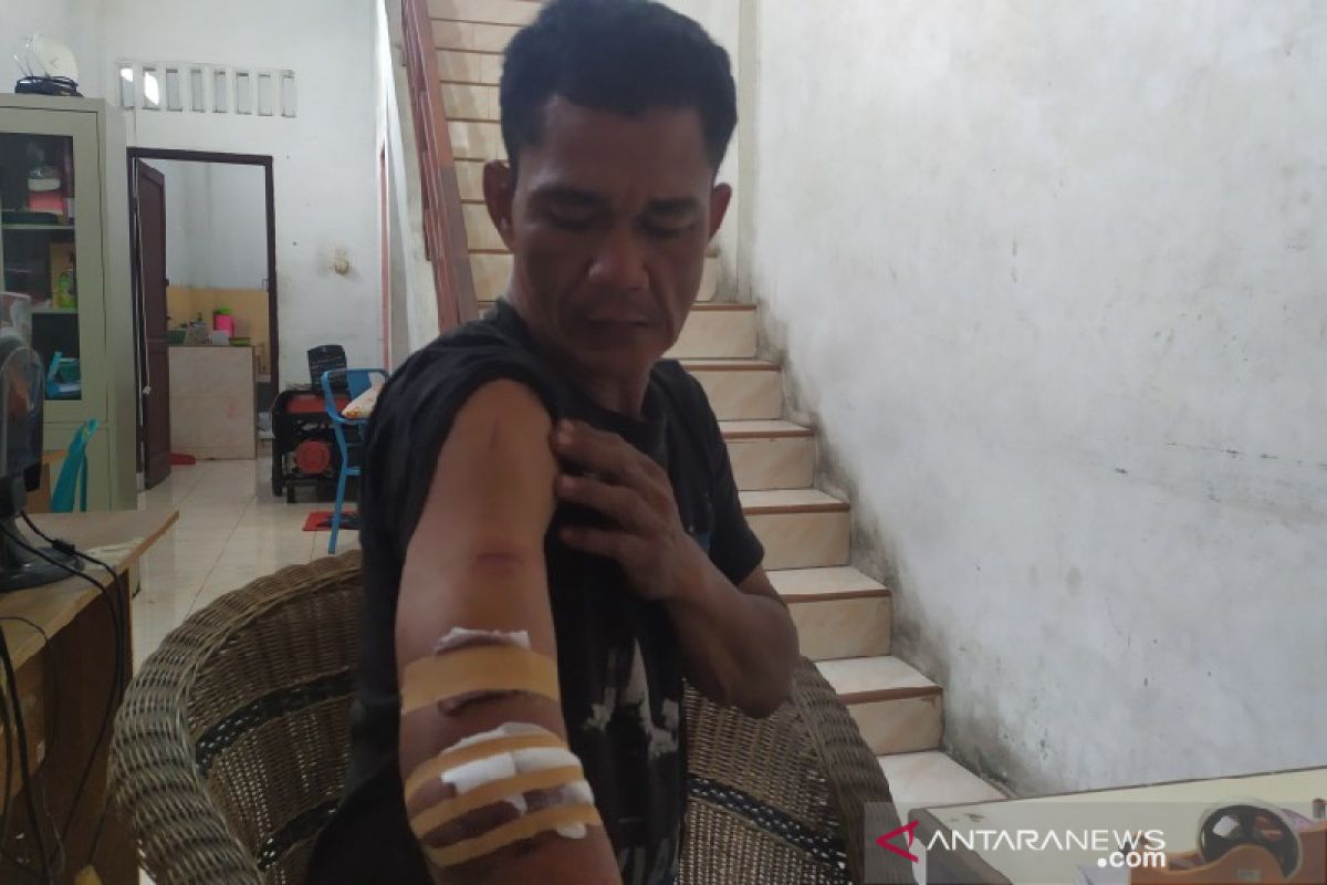 Begal lukai tangan korban di Medan