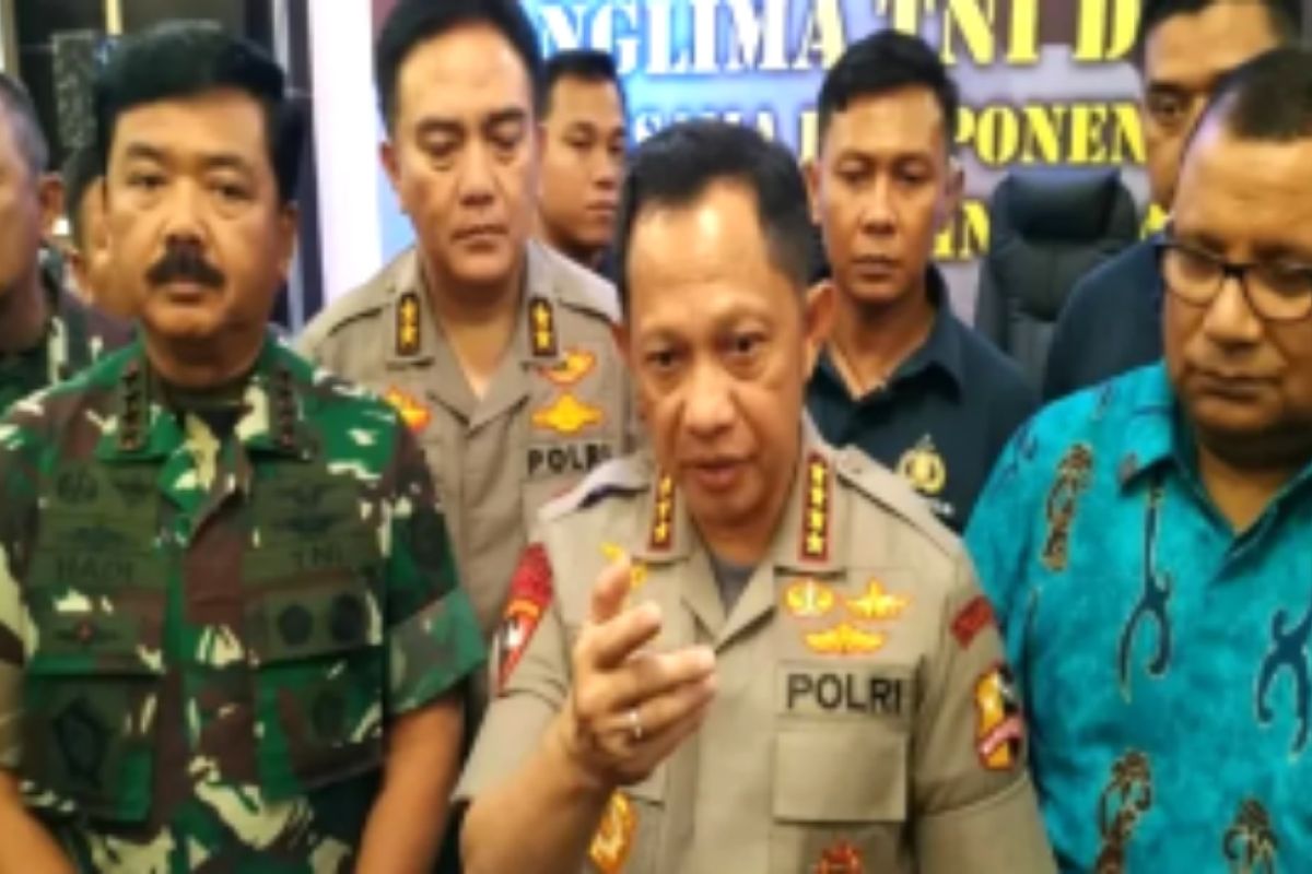 Papua Terkini - Kapolri dalami keterlibatan asing dalam ricuh Papua