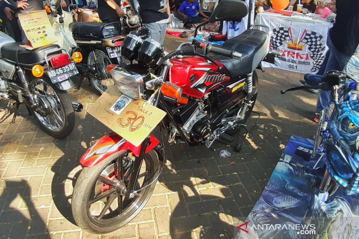 Yamaha RX King produksi 1993 dibanderol Rp30 juta di Otobursa 2019