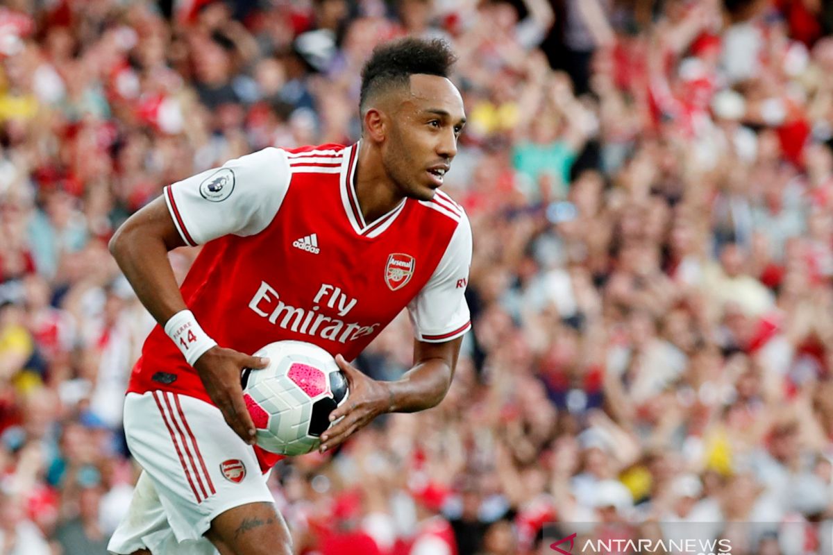 Aubameyang yakin Arsenal finis empat besar