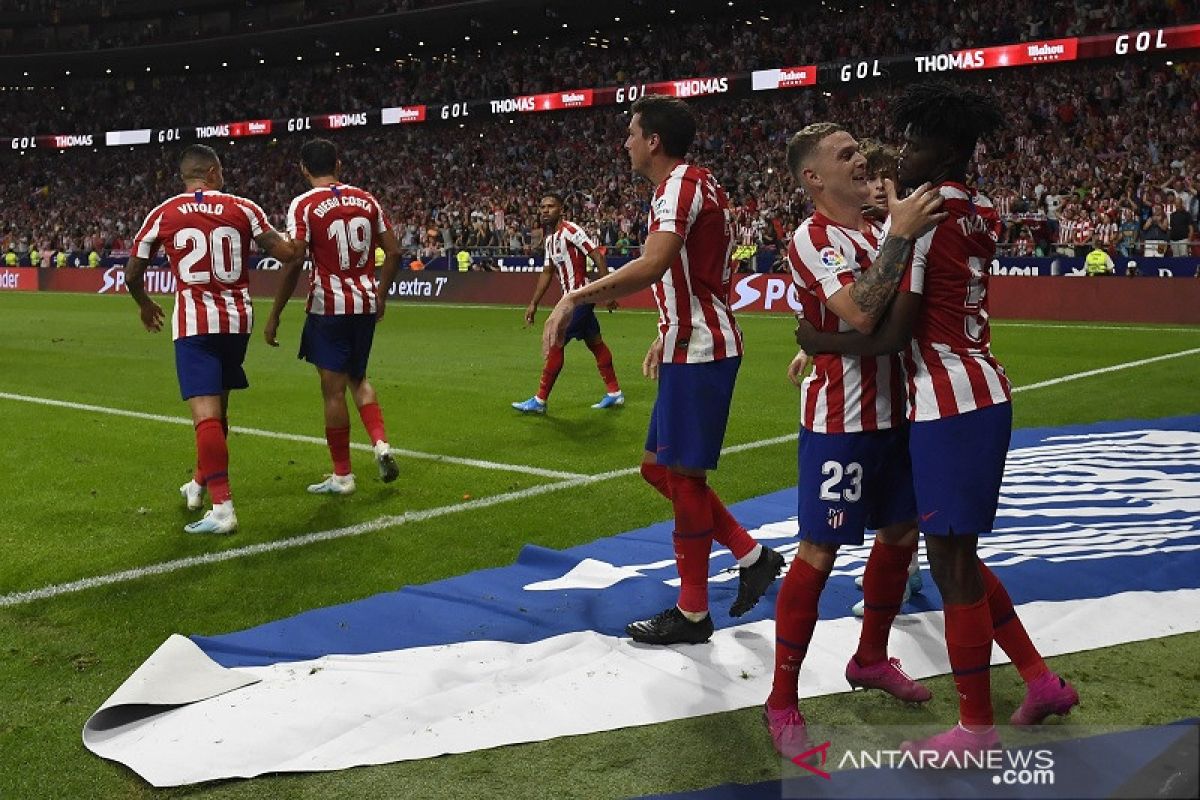 Atletico lunasi ketertinggalan dua gol untuk bekuk Eibar 3-2