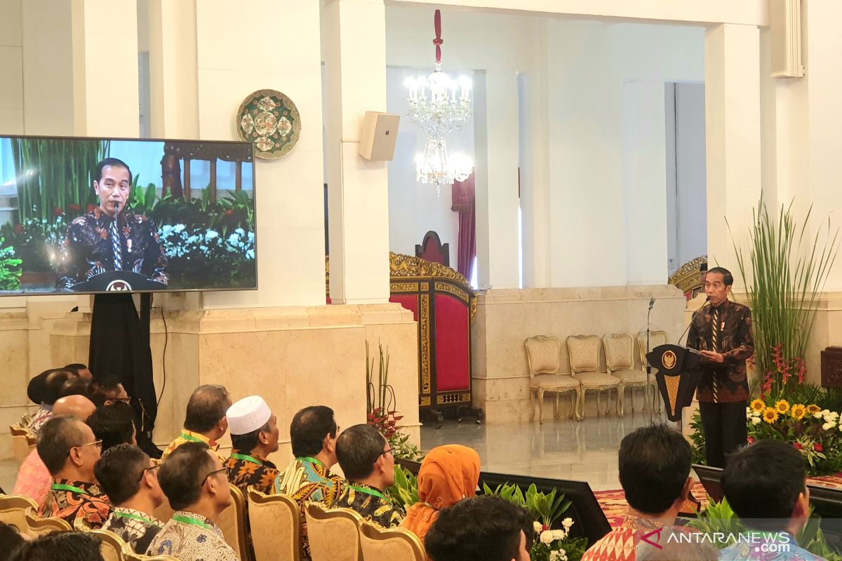 Presiden Jokowi sebut Indonesia butuh hukum responsif atas perubahan zaman