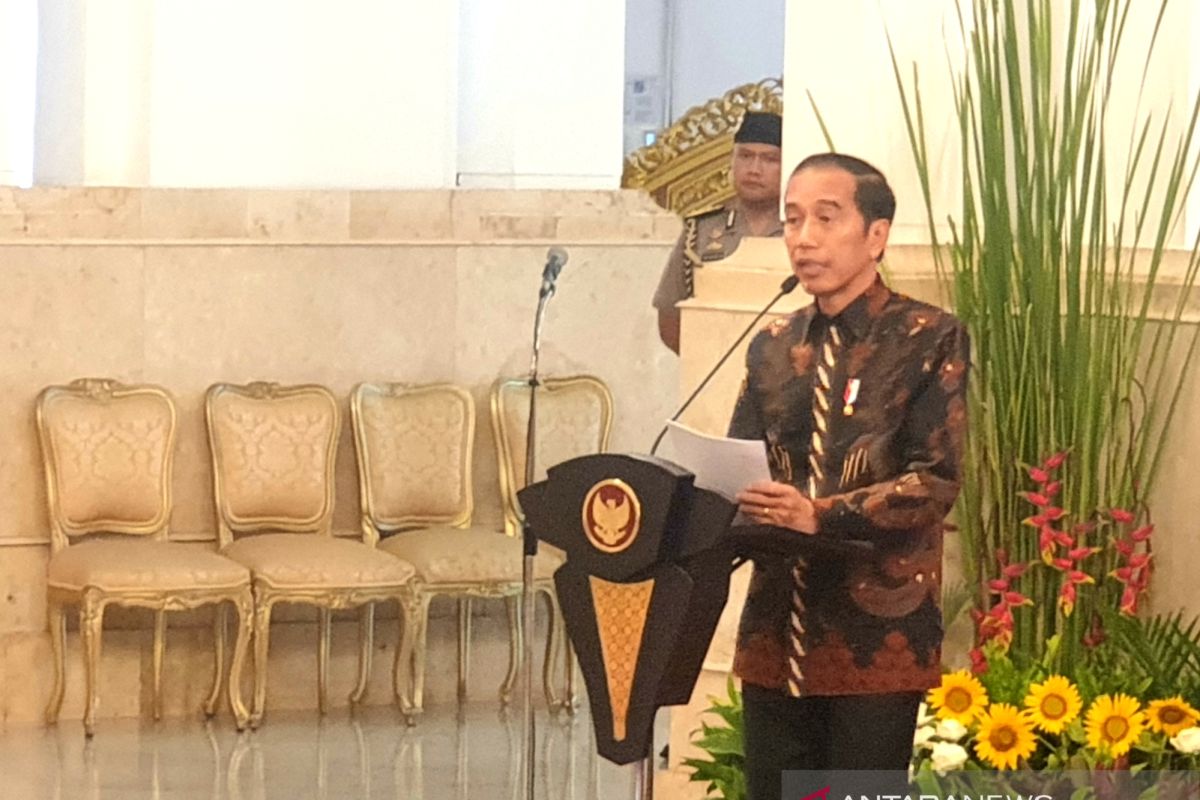 Jokowi: kabinet baru itu hak prerogatif Presiden