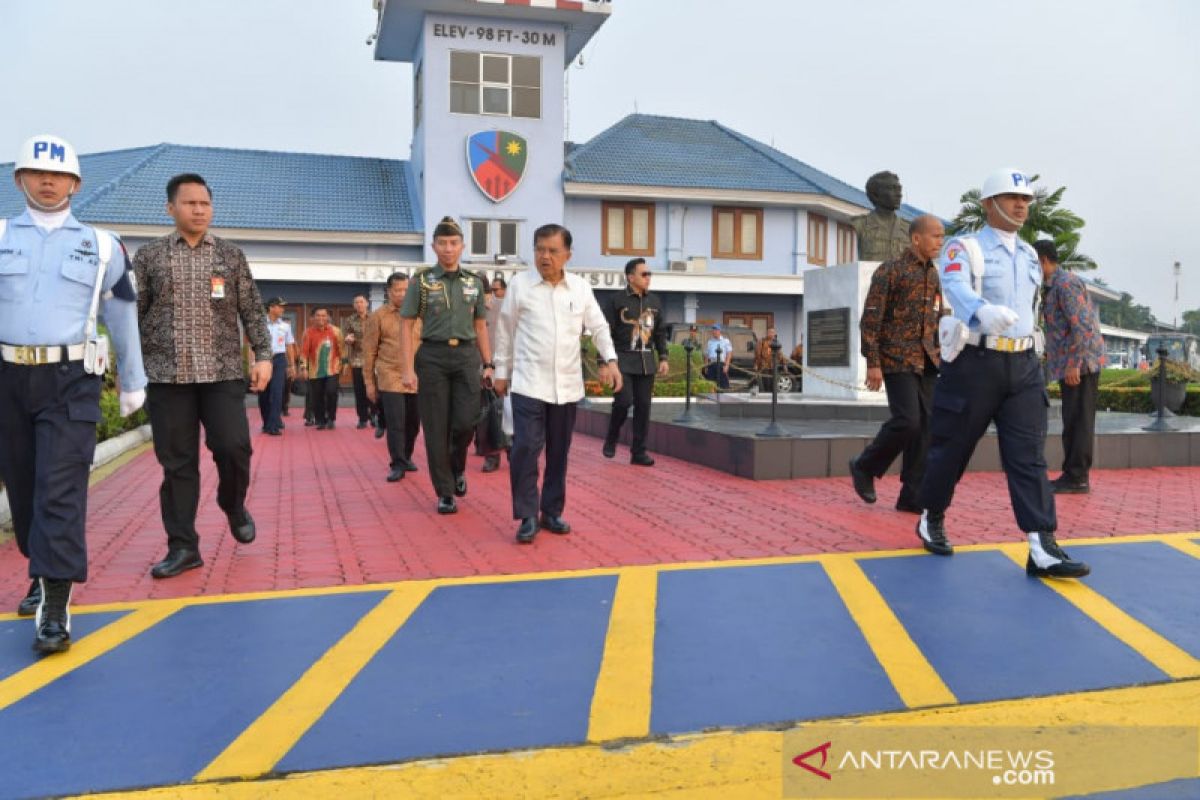 Wapres Jusuf Kalla lakukan kunjungan kerja ke Aceh dan Padang