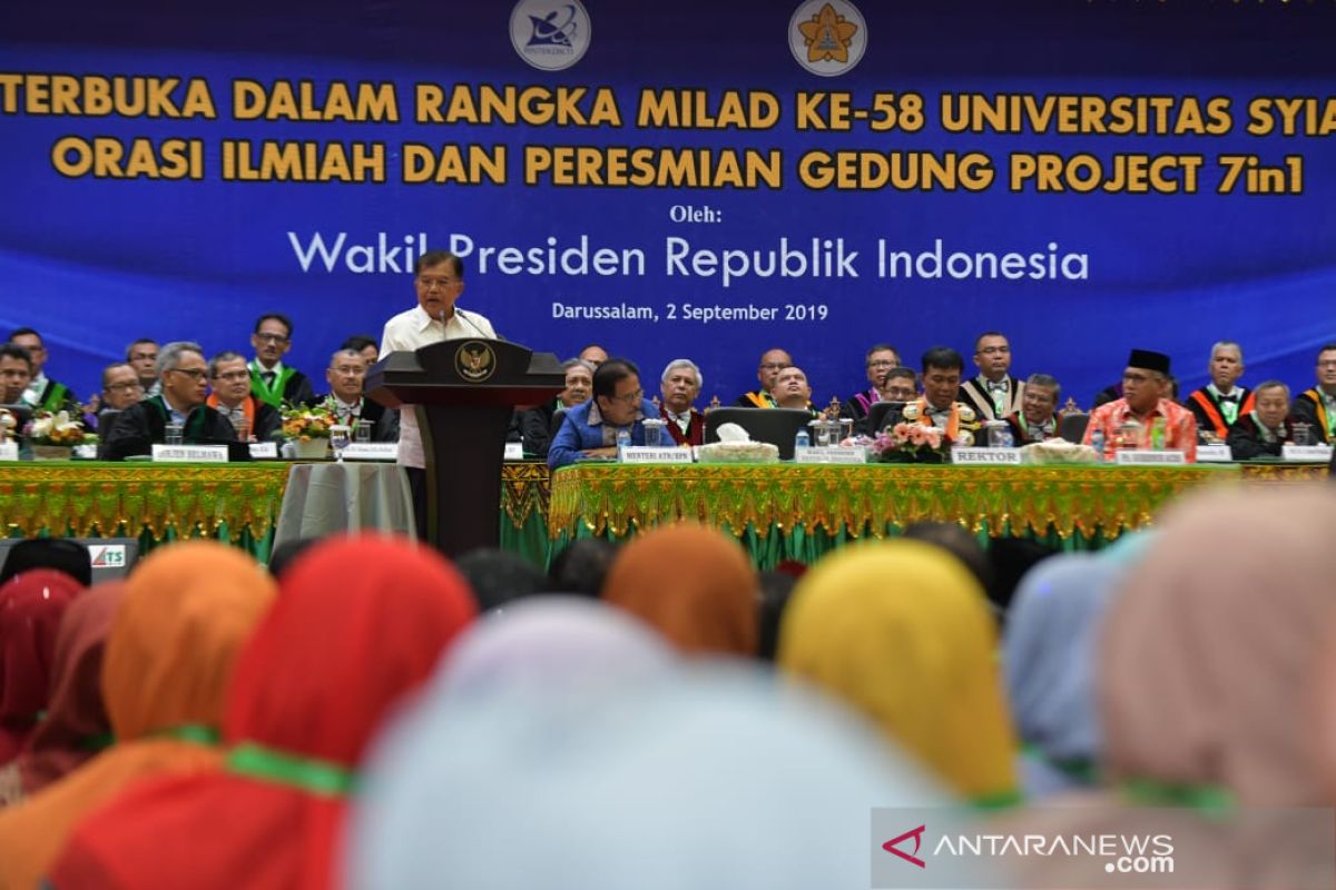 Jusuf Kalla dorong pengembangan riset di universitas