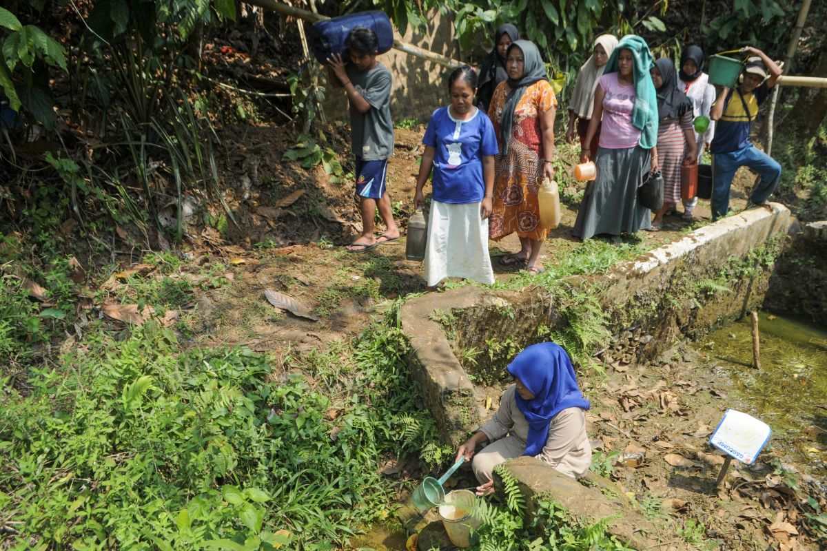 Delapan kecamatan di Lebak krisis air bersih