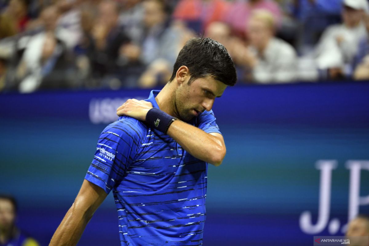 Djokovic jajal Sumo sebelum bertanding  Japan Open