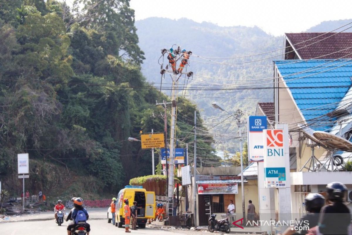 Jumlah kerugian PLN Papua pascaunjuk rasa