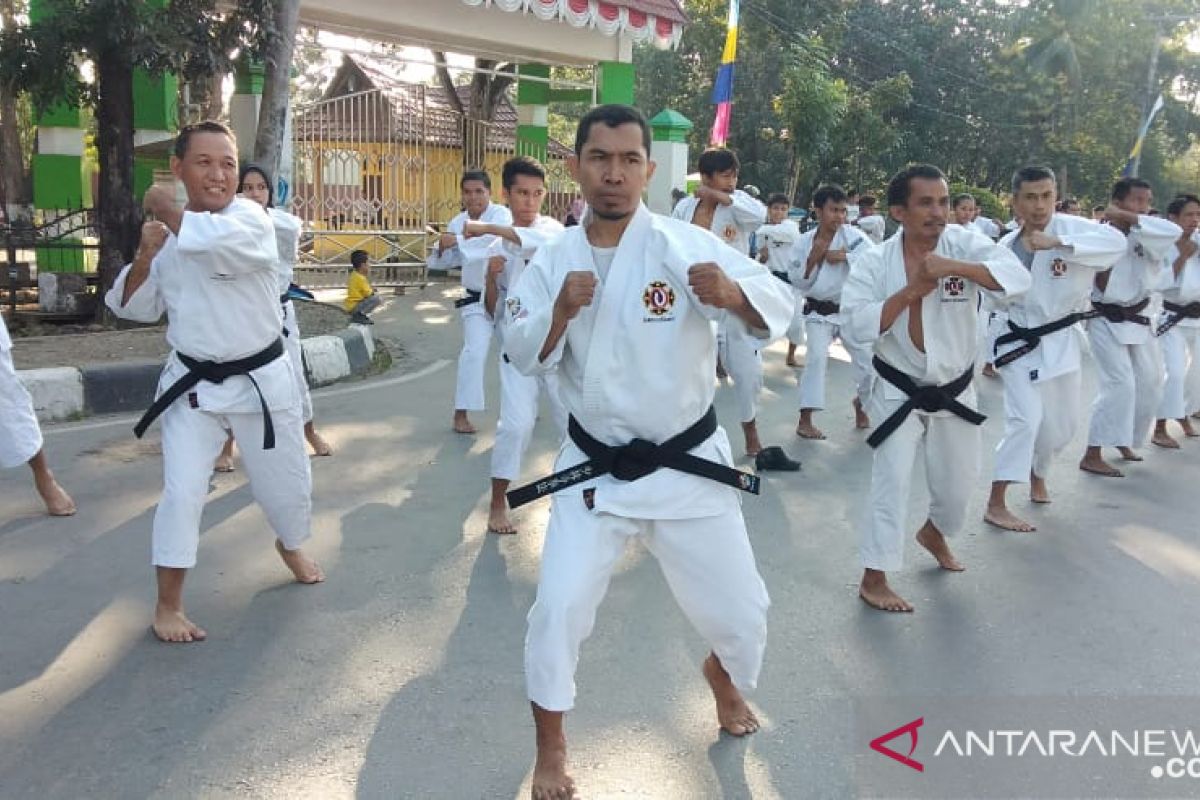 Kempo - 18 emas diperebutkan pada Porkot Pekanbaru VII