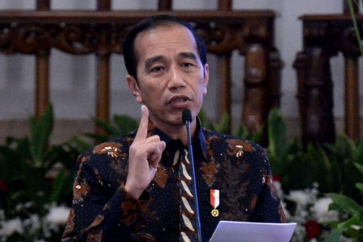 Presiden Jokowi ungkap pertanyaan seputar kabinet menuju 20 Oktober