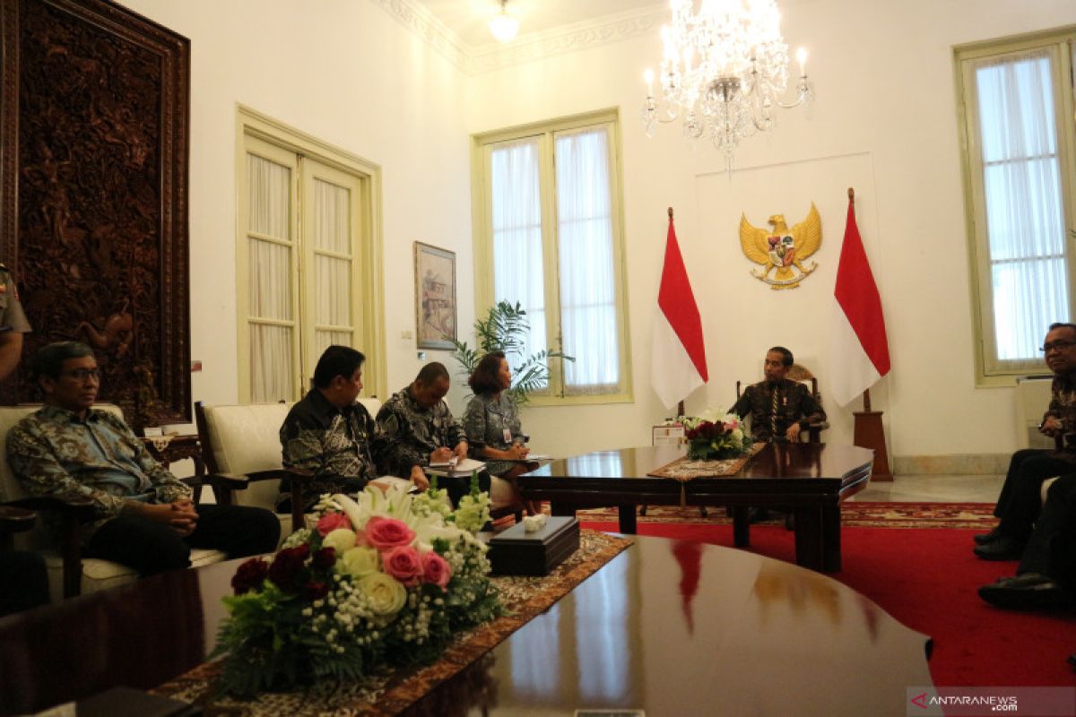 Presiden Jokowi minta nama capim KPK dikoreksi