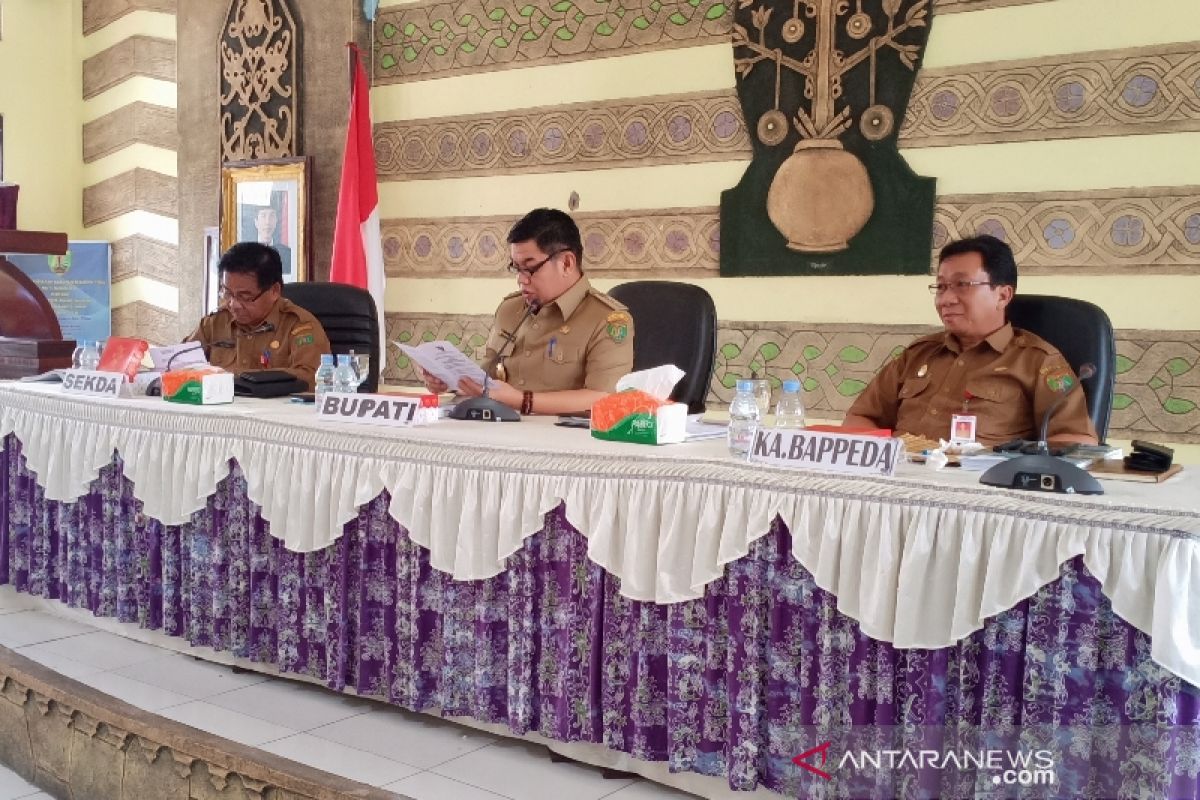 Bupati Barito Timur ingatkan program kegiatan SOPD wajib mengacu RPJMD