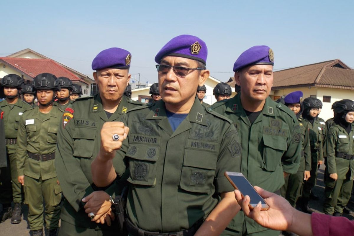 NKRI harga mati, puluhan mahasiswa di Lampung ikut pendidikan dasar militer