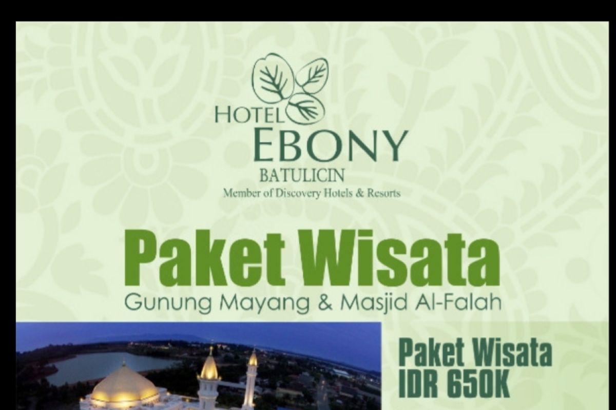 Hotel Ebony tawarkan dua paket wisata