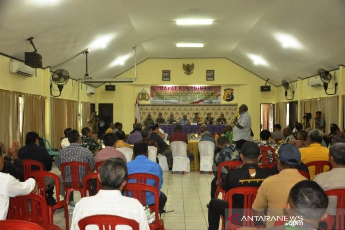 Papua Terkini - Polres Merauke gelar rakor Forkompimda