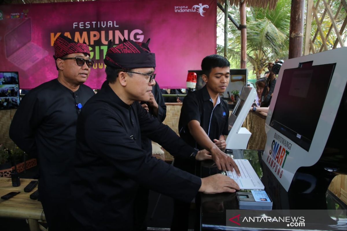 Inovasi desa berbasis digital dipamerkan dalam Festival Kampung Digital Banyuwangi