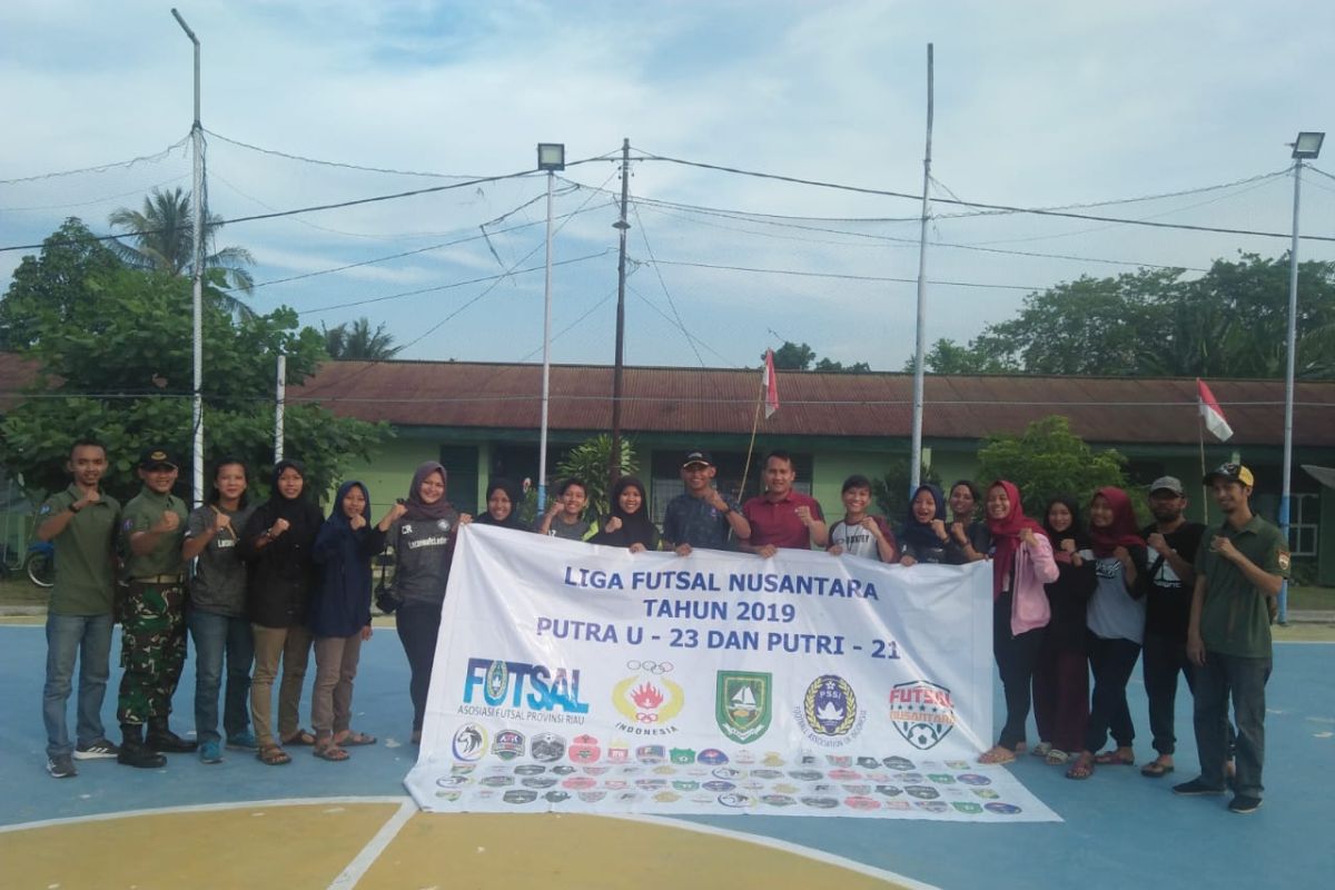 Tim Putri Den Rudal Dumai wakil Riau di Futsal Seri Sumatera