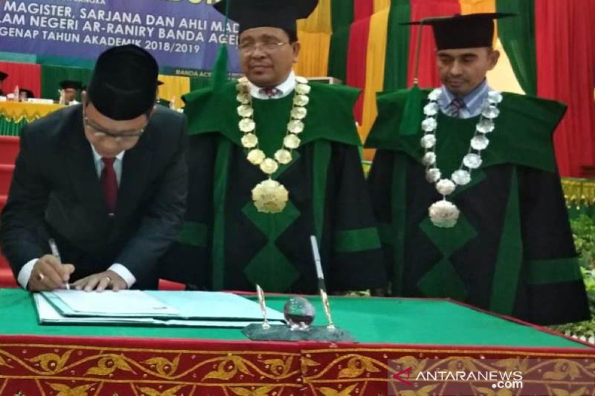 Tingkatkan kualitas SDM dan pembangunan multi sektor, Pemkab Aceh Jaya jalin kerjasama dengan UIN