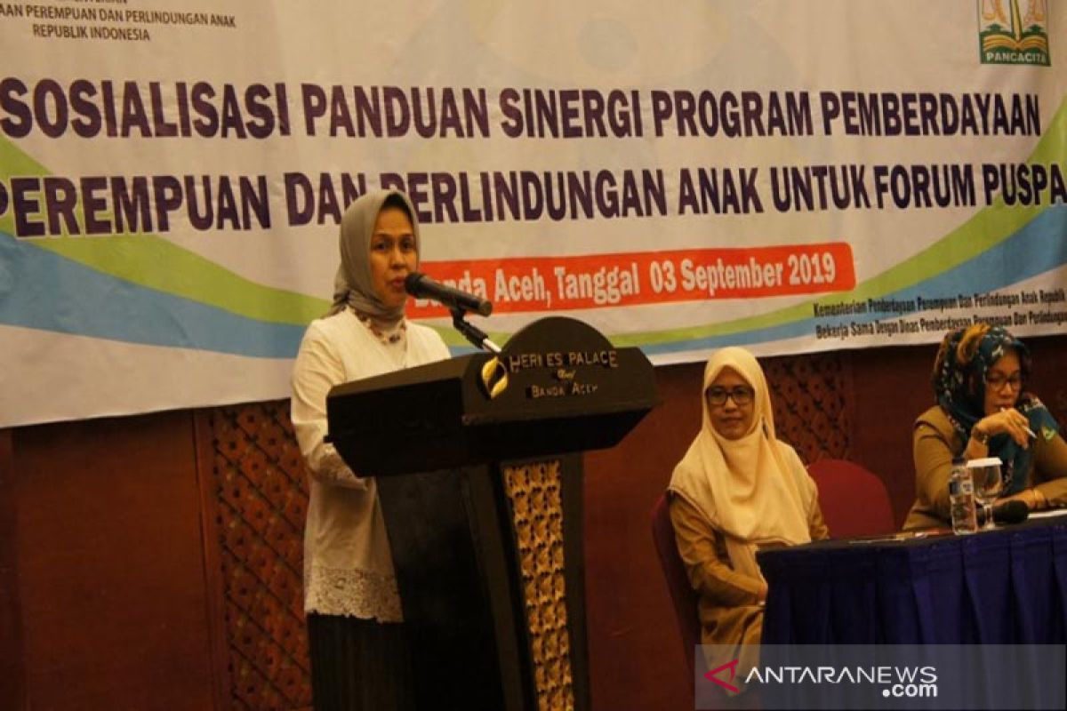 KPPPA RI dan Puspa Aceh bahas sinergitas penurunan angka kekerasan anak