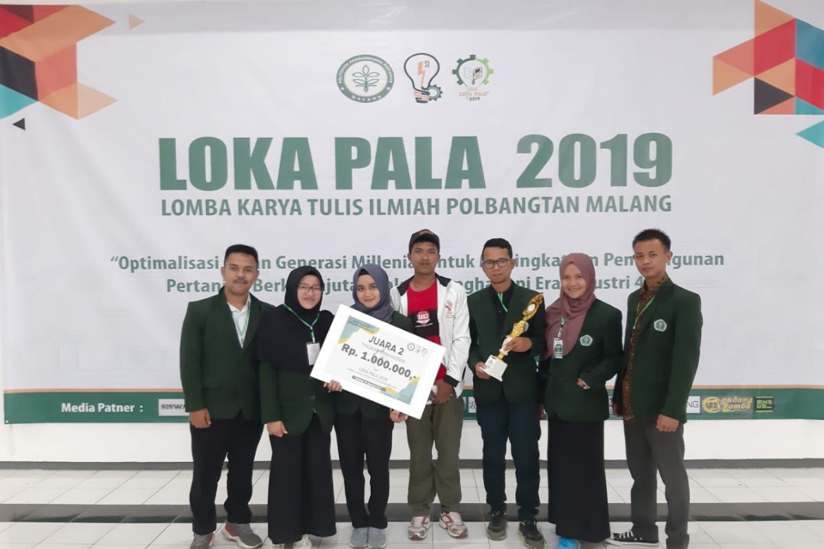 Tiga Mahasiswa Polbangtan Bogor ukir prestasi di LOKA PALA 2019