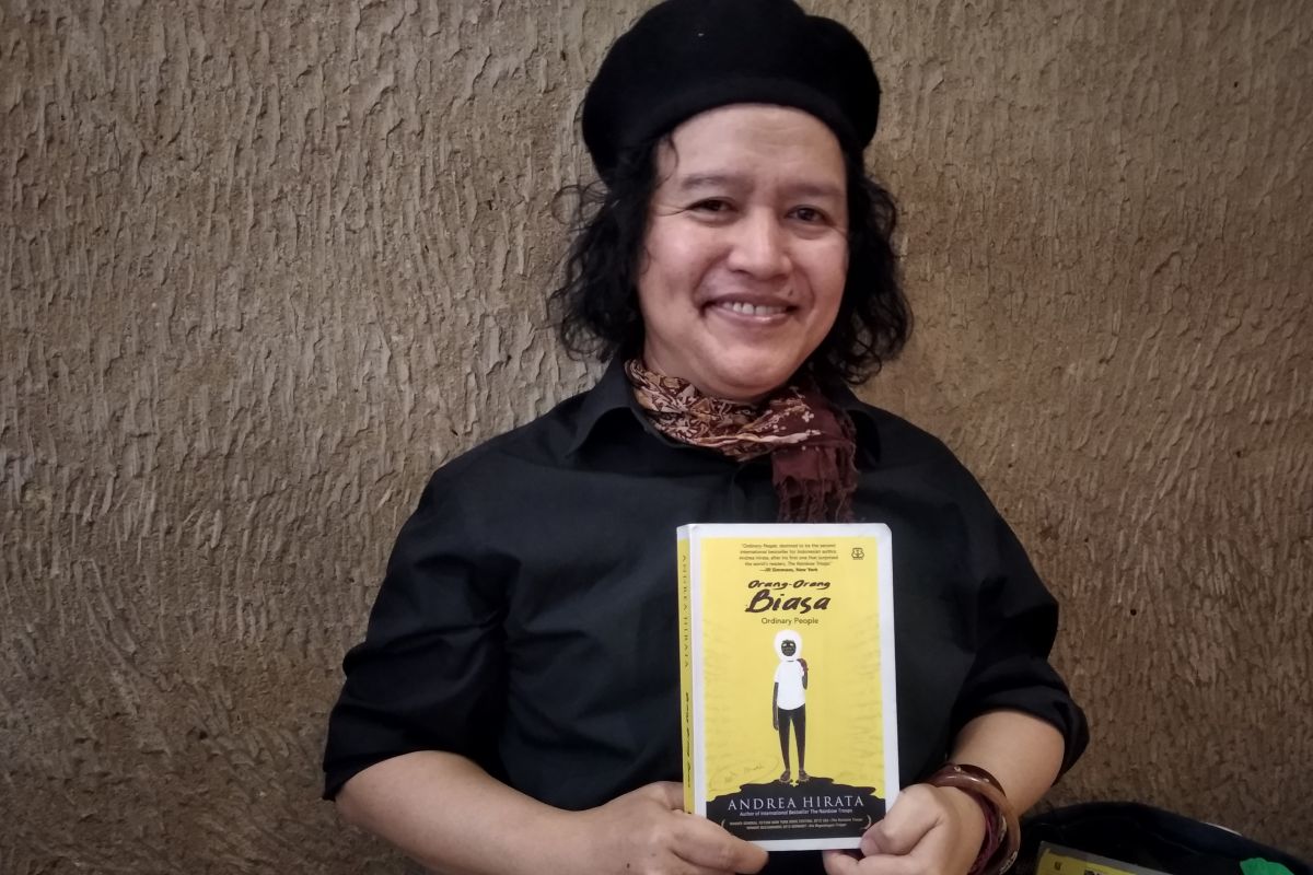 Andrea Hirata luncurkan novel  Brianna and Bottomwise, berkisah tentang petualangan gitar